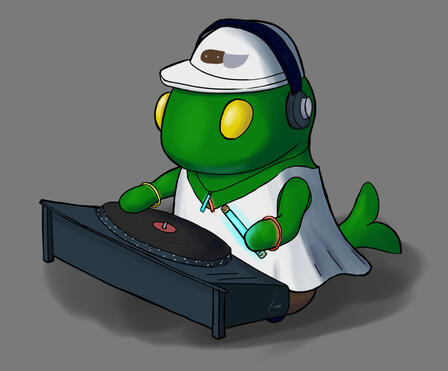 A Tonberry who is a nightclub DJ